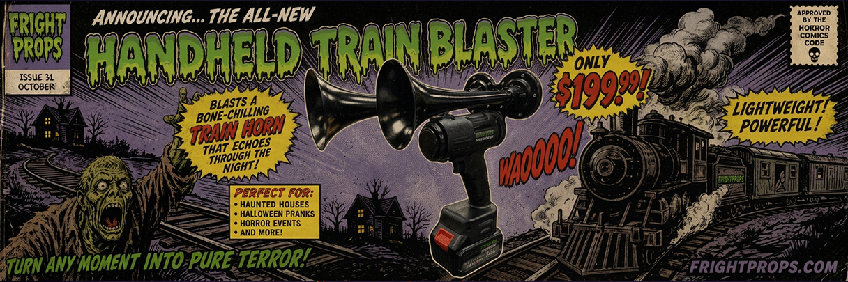 Handheld Train Blaster