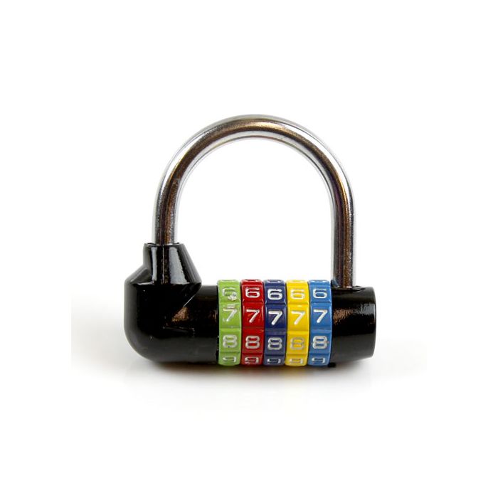 5 Number Color Coded Lock