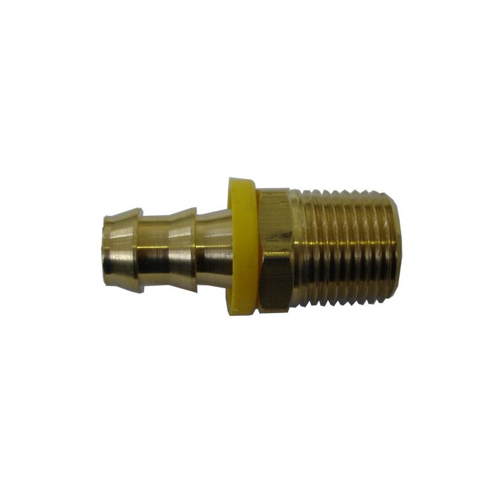 Brass Fittings for Push-On Hose