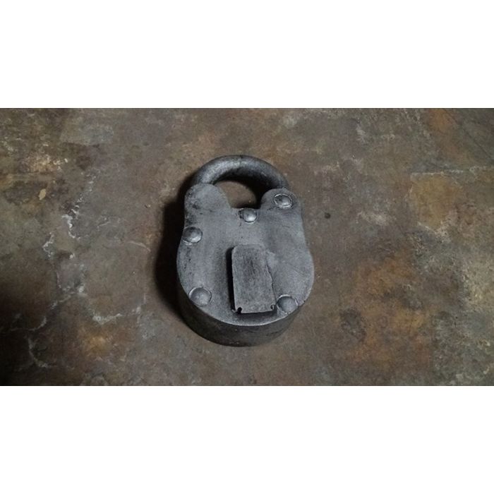 Mickey Mouse Lock w/ Flap: Antique Silver Finish