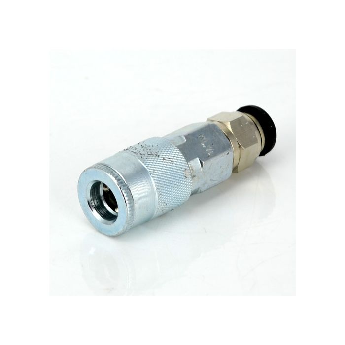Quick Connect Barrel with Push On for 3/8" Airline