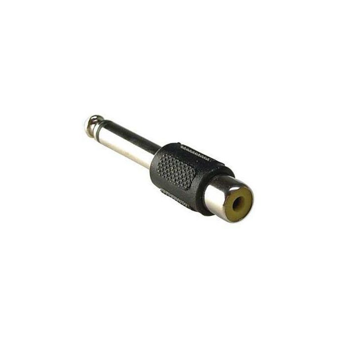 RCA Female to 1/4 Male Adapter