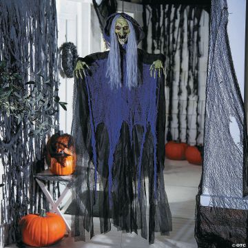 3.5 Ft Hanging Witch