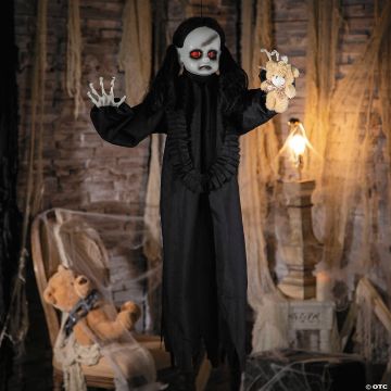 31 1/2" Light-up Hanging Sonic Girl Halloween Decoration