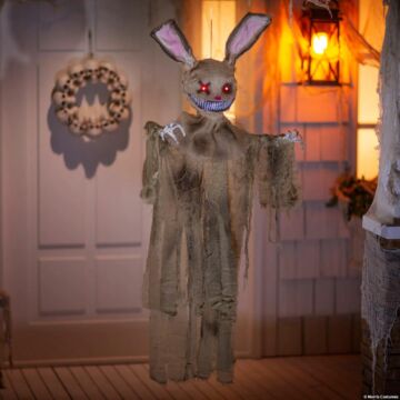 5 Ft. Light-up Hanging Rabbit With Sound