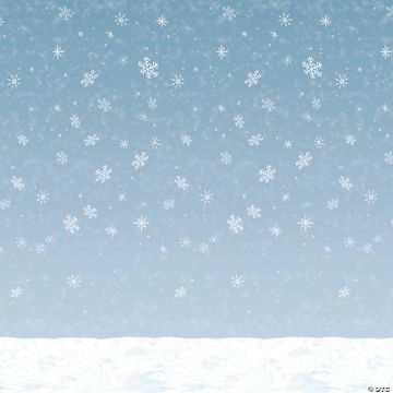 Insta-theme Winter Sky Backdrop