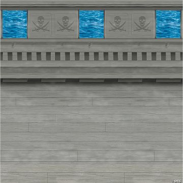 Pirate Ship Backdrop