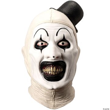 Adults Terrifier 3™ Art The Clown Clean Overhead Latex Mask