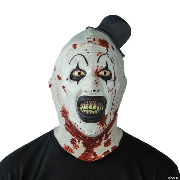 Adults Terrifier 3™ Art The Clown Bloody Overhead Mask