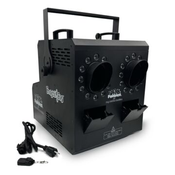 Froggy's Fog - Fobbles F5 - 1100W Bubble Fogger - DMX - 4 Machines in 1 (Fog, Haze, Bubbles, Fog Bubbles)