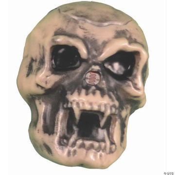 Hidden Screamers Light-activated Scary Skull Halloween Decoration
