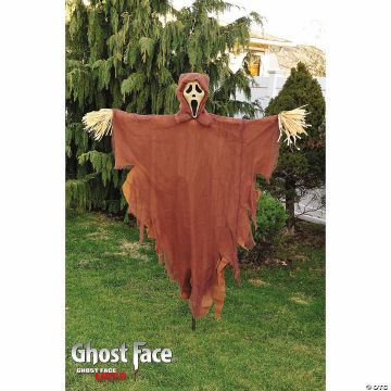 Ghost Face® Burlap Scarecrow Halloween Decoration