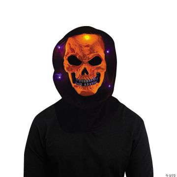 Adults Black Light Skeleton Horror Mask