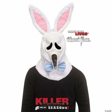 Adults Ghost Face® Easter Bunny Full Face Mask