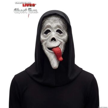 Adults Scary Movie™ Wassup! Bling Full Face Mask With Shroud