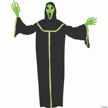 6 Ft. Light-up Alien Spawn™ Figure Halloween Decoration