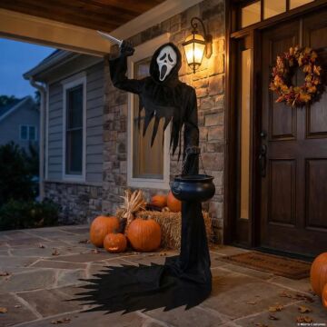 6 Ft. Ghost Face® Illusionary Figure With Cauldron