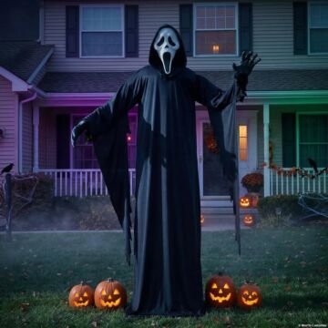 10 Ft. Ghost Face® Standing Outdoor