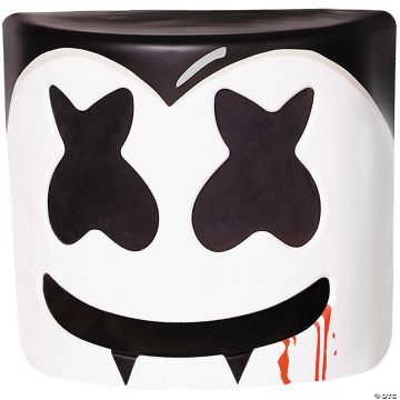 Adults Marshmello Vampire Half Mask