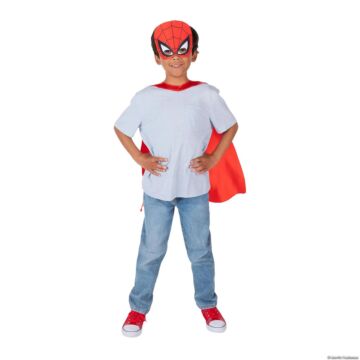 Kids Value Marvel Spider-man™ Cape & Mask Set - One Size