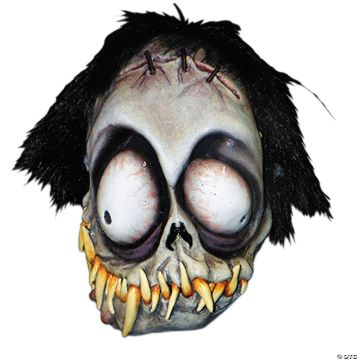 Toxictoons™ Cyanide Overhead Latex Mask - One Size