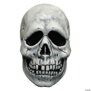 Don Post Studios White Skull Overhead Mask - One Size