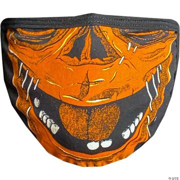 Adults Trick 'r Treat™ Sam Orange Reusable Ppe Face Mask