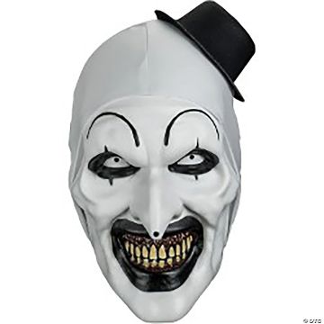 Terrifier™ Deluxe Art The Clown Plastic Mask - One Size
