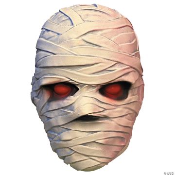Goosebumps™ Mummy Overhead Vinyl Mask - One Size