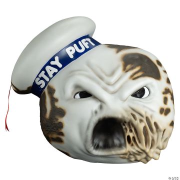 Adults Ghostbusters™ Toasted Stay Puft Marshmallow Man Vinyl Mask