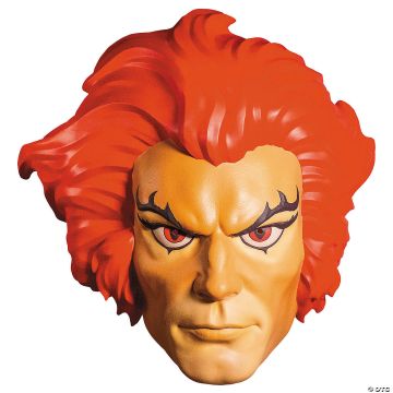 Thundercats™ Lion-o Overhead Vinyl Mask - One Size