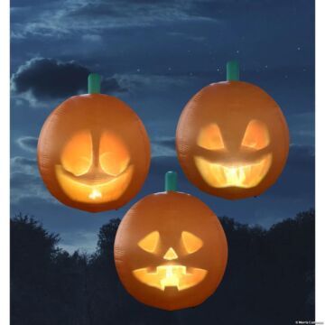 Animat3d Inflatable Jabberin' Jack Animated Light-up Jack-o'-lantern Outdoor