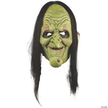 Adults Green Witch Mask
