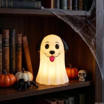 Light-up Ghost Dog Figure Tabletop