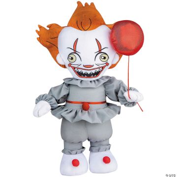 20" It Stylized Pennywise With Red Balloon Halloween Decoration