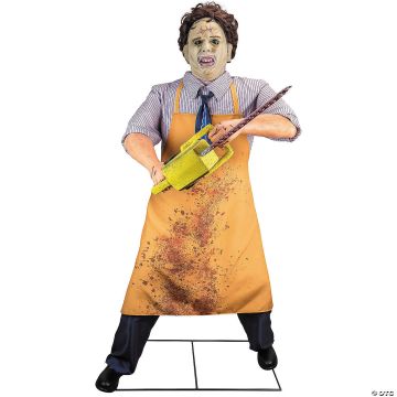 6 Ft. 6" Animated The Texas Chainsaw Massacre™ Leatherface Halloween Outdoor Yard Decoration