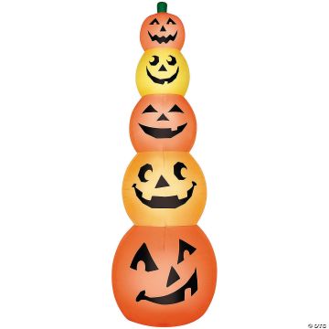 15 Ft. Airblown® Inflatable Colossal Stack Of Friendly Jack-o'-lanterns Halloween Outdoor Yard Decoration