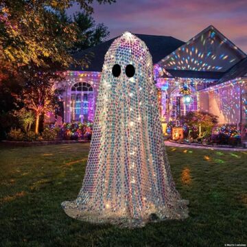 46 1/2" Tall Disco Mosaic Ghost
