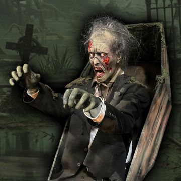 Coffin Dug Up Zombie