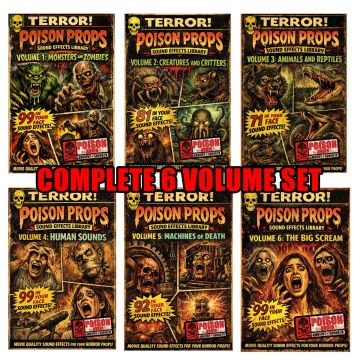 The Adam Johnston Sound Effects Library (All 6 Volumes)