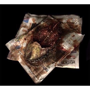 Animal Prop Fish On Paper