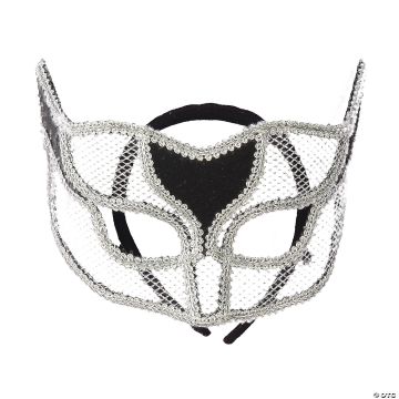 Ven Mask Netted Silver