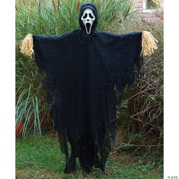 5 Ft. Scream™ Ghost Face® Scarecrow Prop Halloween Decoration