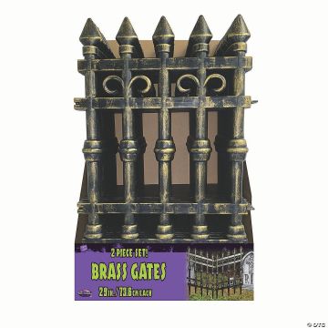 29" HELL-O-WEEN BRASS GATE PD