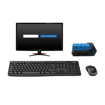 GateKeeper shown with optional Monitor, Mouse, and Keyboard