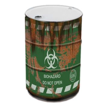 Biohazard Drum Cover