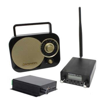 Haunted Radio Escape Room Prop