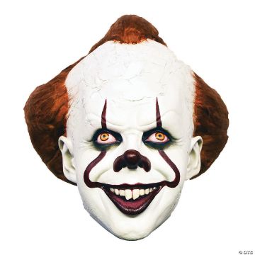 Stephen King’s It Deluxe Pennywise Adults Overhead Latex Mask - One Size