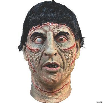 Adults The Curse Of Frankenstein™ Latex Mask - One Size