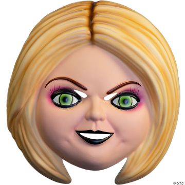 Adults Kids Play™ Tiffany Valentine Vacuform Plastic Mask - One Size